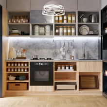 Load image into Gallery viewer, The Ampla - 60oz | Glass Jar with Bamboo Seal