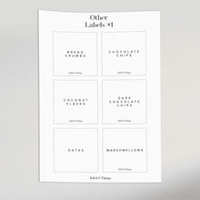 Load image into Gallery viewer, Flour & Leavener Labels | Kitchen Organization | KitchnThings