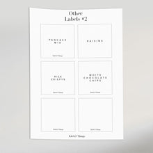 Load image into Gallery viewer, Flour & Leavener Labels | Kitchen Organization | KitchnThings