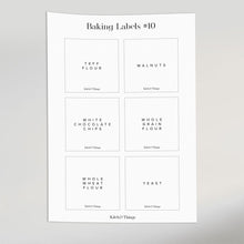 Load image into Gallery viewer, Baking Labels