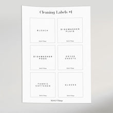 Load image into Gallery viewer, new cleaning labels