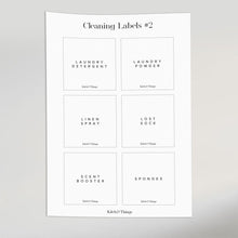 Load image into Gallery viewer, new cleaning labels
