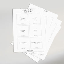 Load image into Gallery viewer, Shop Coffee & Tea Labels