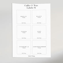 Load image into Gallery viewer, Tea Labels | Stylish Labels