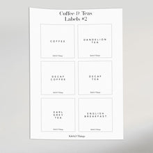 Load image into Gallery viewer, Shop Coffee & Tea Labels | Stylish Labels