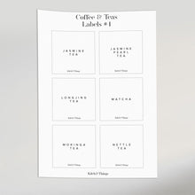 Load image into Gallery viewer, Shop Coffee & Tea Labels
