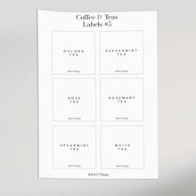 Load image into Gallery viewer, Shop Coffee & Tea Labels | Stylish Labels