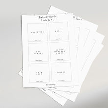 Load image into Gallery viewer, Herbs & Seeds Labels 50% OFF | Discounted Labels