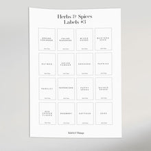 Load image into Gallery viewer, Kitchen Labels