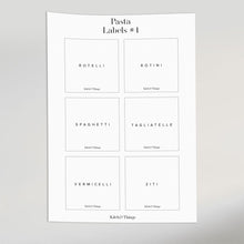 Load image into Gallery viewer, Pasta Labels Online | Pasta Labels 50% OFF | KitchnThings