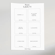 Load image into Gallery viewer, Shop Pasta Labels