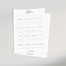 Load image into Gallery viewer, Buy Spice Labels Online | Spice Labels 50% OFF