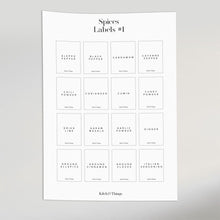 Load image into Gallery viewer, Buy Spice Labels Online | Spice Labels 50% OFF