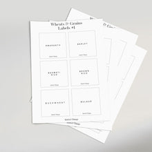 Load image into Gallery viewer, Wheat & Grain Labels | Premium Labels
