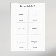 Load image into Gallery viewer, Baking Labels
